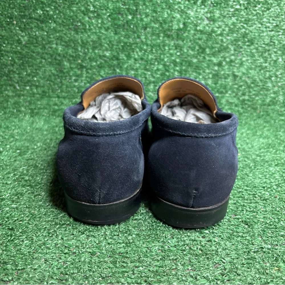 ALFRED SARGENT‎ DARK BLUE MADE IN ENGLAND SLIP ON LOAFERS SIZE US 11 / UK 10
